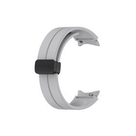 Microsonic Samsung Galaxy Watch 4 Classic 46 mm Ribbon Line Gri Kordon