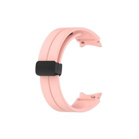 Microsonic Samsung Galaxy Watch 4 Classic 46 mm Ribbon Line Pembe Kordon