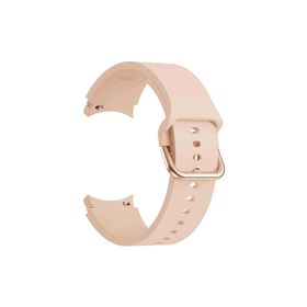 Microsonic Samsung Galaxy Watch 4 Classic 46 mm Solid Silicone Band Pembe Kordon