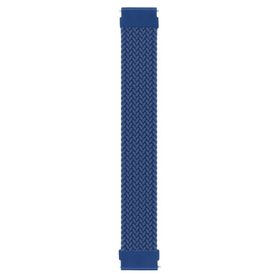 Microsonic Samsung Galaxy Watch 46 mm Braided Solo Loop Band Lacivert 135 mm Small Kordon