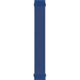 Microsonic Samsung Galaxy Watch 46 mm Braided Solo Loop Band Lacivert 135 mm Small Kordon