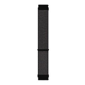 Microsonic Samsung Galaxy Watch 5 40 mm Hasırlı Woven Sport Loop Siyah Kordon