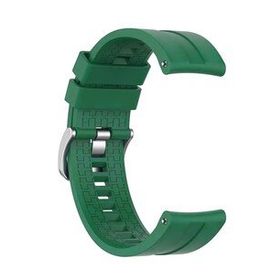 Microsonic Samsung Galaxy Watch 5 40 mm Silikon Rapidbands Koyu Yeşil Kordon