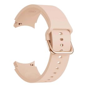 Microsonic Samsung Galaxy Watch 5 40 mm Solid Silikon Band Pembe Kordon