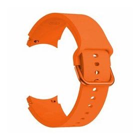 Microsonic Samsung Galaxy Watch 5 40 mm Solid Silikon Band Turuncu Kordon