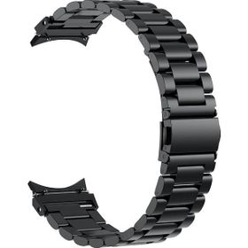 Microsonic Samsung Galaxy Watch 5 40 mm Solid Steel Siyah Kordon