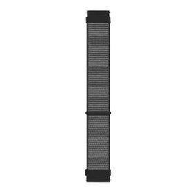 Microsonic Samsung Galaxy Watch 5 44 mm Hasırlı Woven Sport Loop Gri Kordon