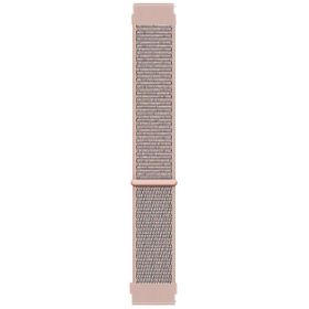Microsonic Samsung Galaxy Watch 5 44 mm Hasırlı Woven Sport Loop Rose Gold Kordon