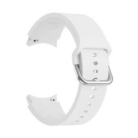 Microsonic Samsung Galaxy Watch 5 44 mm Solid Silikon Band Beyaz Kordon