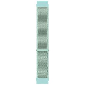 Microsonic Samsung Galaxy Watch 5 Pro 45 mm Hasırlı Woven Sport Loop Mint Yeşili Kordon