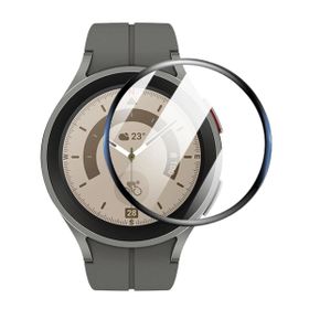 Microsonic Samsung Galaxy Watch 5 Pro 45mm Tam Kaplayan Nano Cam Siyah Ekran Koruyucu