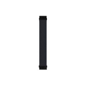Microsonic Samsung Galaxy Watch 6 40 mm Braided Solo Loop Band Siyah 135 mm Small Kordon
