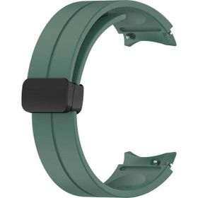 Microsonic Samsung Galaxy Watch 6 40 mm Ribbon Line Yeşil Kordon