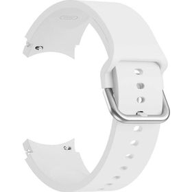 Microsonic Samsung Galaxy Watch 6 40 mm Solid Silikon Band Beyaz Kordon