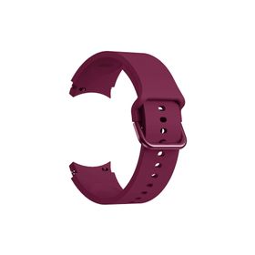 Microsonic Samsung Galaxy Watch 6 40 mm Solid Silikon Band Mürdüm Kordon