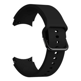Microsonic Samsung Galaxy Watch 6 40 mm Solid Silikon Band Siyah Kordon