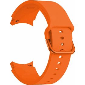 Microsonic Samsung Galaxy Watch 6 40 mm Solid Silikon Band Turuncu Kordon