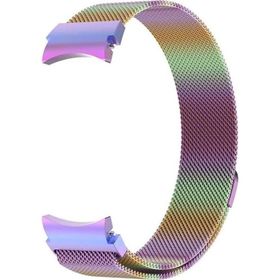 Microsonic Samsung Galaxy Watch 6 44 mm Milano Loop Çok Renkli Kordon