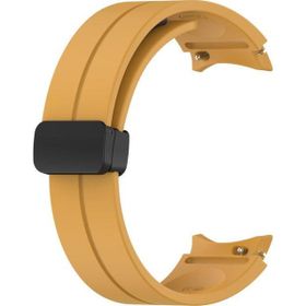 Microsonic Samsung Galaxy Watch 6 44 mm Ribbon Line Sarı Kordon