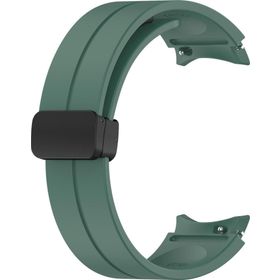Microsonic Samsung Galaxy Watch 6 44 mm Ribbon Line Yeşil Kordon