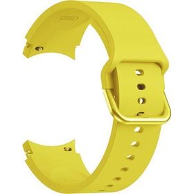 Microsonic Samsung Galaxy Watch 6 44 mm Solid Silikon Band Sarı Kordon
