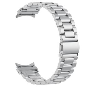 Microsonic Samsung Galaxy Watch 6 44 mm Solid Steel Gümüş Kordon