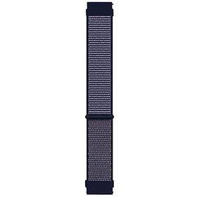 Microsonic Samsung Galaxy Watch Active 2 40 mm Hasırlı Woven Sport Loop Mor Uyumlu Kordon