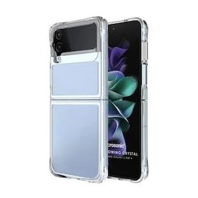 Microsonic Samsung Galaxy Z Flip 4 Non Yellowing Crystal Clear Sararma Önleyici Kristal Şeffaf Kılıf