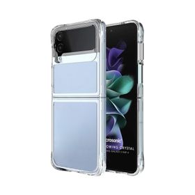 Microsonic Samsung Galaxy Z Flip 4 Non Yellowing Crystal Clear Sararma Önleyici Kristal Şeffaf Kılıf