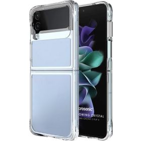 Microsonic Samsung Galaxy Z Flip 4 Non Yellowing Crystal Clear Sararma Önleyici Kristal Şeffaf Kılıf