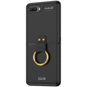 Microsonic Samsung Galaxy Z Flip Ring Fall Platinum Cep Telefonu Kılıfı