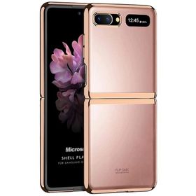 Microsonic Samsung Galaxy Z Flip Shell Platinum Cep Telefonu Kılıfı