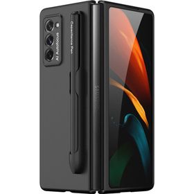 Microsonic Samsung Galaxy Z Fold 2 S-Pen Fold Edition Siyah Kılıf