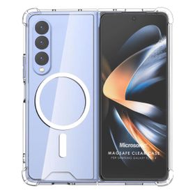 Microsonic Samsung Galaxy Z Fold 4 Magsafe Clear Soft Şeffaf Cep Telefonu Kılıfı