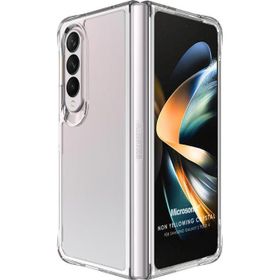 Microsonic Samsung Galaxy Z Fold 4 Non Yellowing Crystal Clear Sararma Önleyici Kristal Şeffaf Kılıf