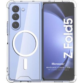 Microsonic Samsung Galaxy Z Fold 5 Magsafe Clear Soft Şeffaf Kılıf