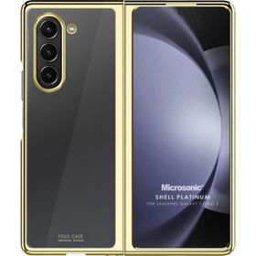 Microsonic Samsung Galaxy Z Fold 5 Shell Platinum Gold Kılıf
