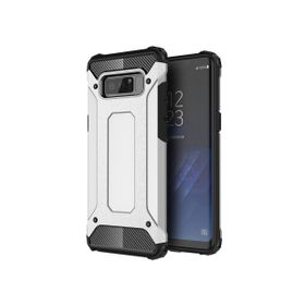 Microsonic Samsung Note 8 Rugged Armor Gümüş Kılıf
