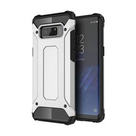 Microsonic Samsung Note 8 Rugged Armor Gümüş Kılıf
