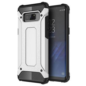 Microsonic Samsung Note 8 Rugged Armor Gümüş Kılıf