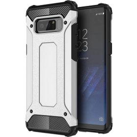 Microsonic Samsung Note 8 Rugged Armor Gümüş Kılıf