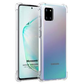 Microsonic Shock Absorbing Samsung Galaxy Note 10 Şeffaf Cep Telefonu Kılıfı