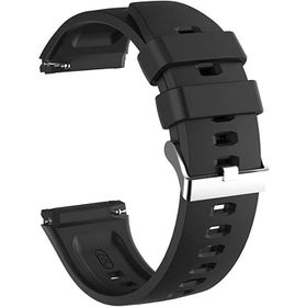 Microsonic Siyah Huawei Silicone RapidBands Watch GT2 Pro Kordon