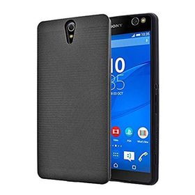 Microsonic Sony Xperia C5 Ultra Linie Anti-Shock Siyah Kılıf