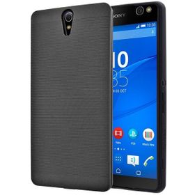 Microsonic Sony Xperia C5 Ultra Linie Anti-Shock Siyah Kılıf