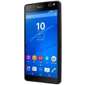 Microsonic Sony Xperia C5 Ultra Linie Anti-Shock Siyah Kılıf