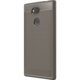 Microsonic Sony Xperia L2 Room Silikon Gri Kılıf