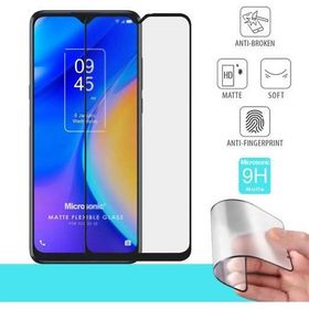 Microsonic TCL 20 SE Seramik Matte Flexible Siyah Ekran Koruyucu