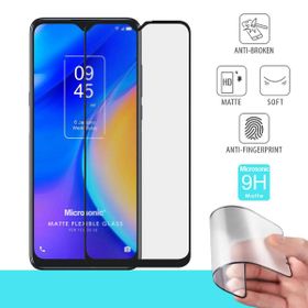 Microsonic TCL 20 SE Seramik Matte Flexible Siyah Ekran Koruyucu