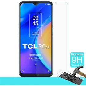 Microsonic TCL 20 SE Tempered Glass Cam Ekran Koruyucu